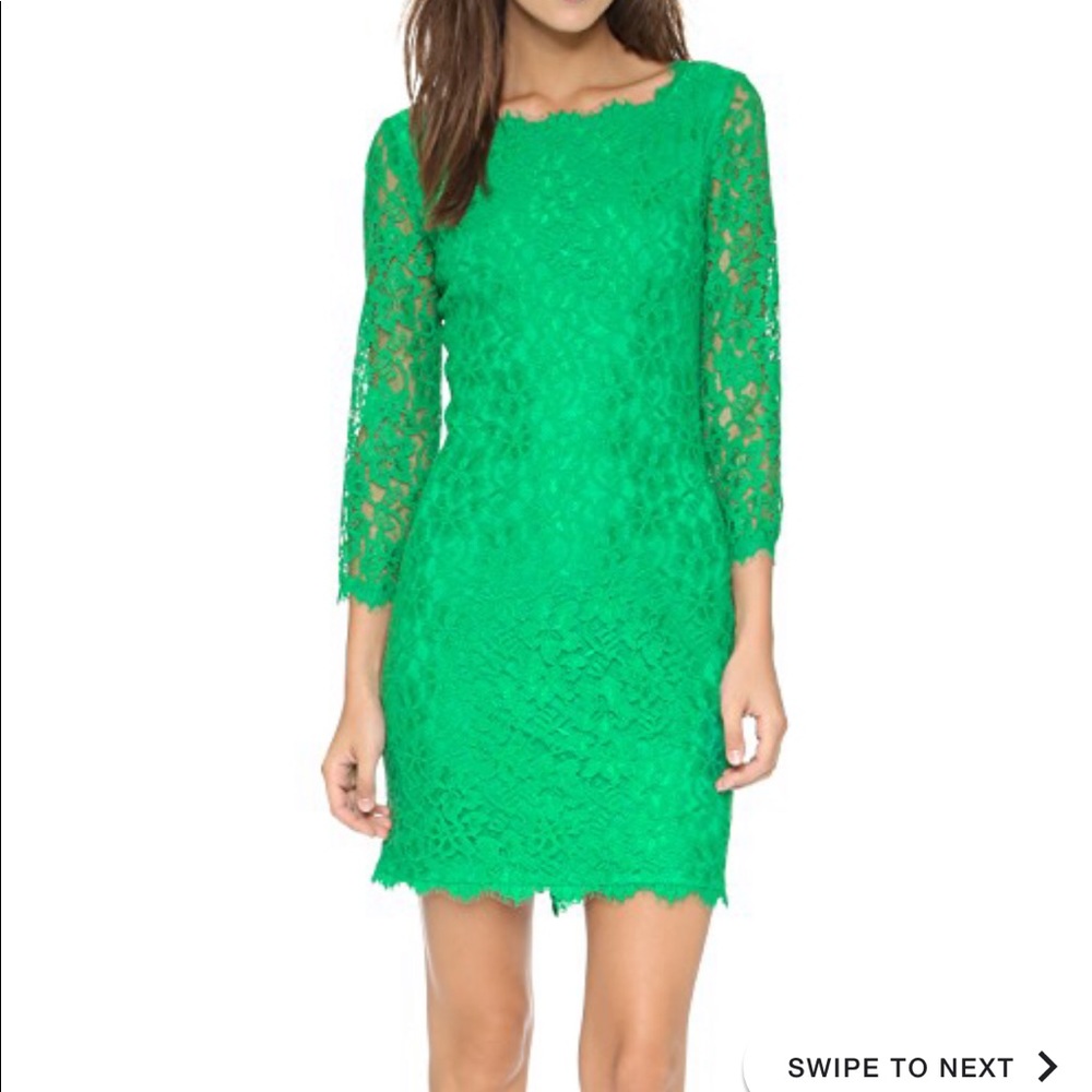 DIANE VON FURSTENBERG ZARITA LACE DRESS